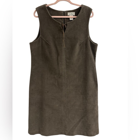 L.L.Bean dark gray Shift/ Sheath Dress
Size 16 Regular. - Picture 1 of 11